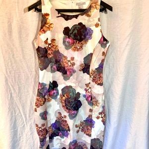 Floral fitted dress